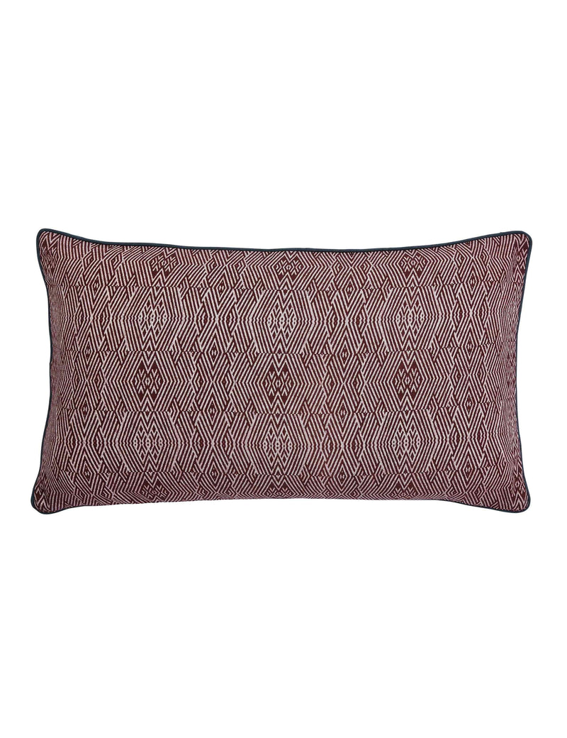 Bedeck of Belfast pure cotton geometric cushion, UK version