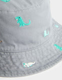 Kids embroidered bucket sun hat 1-10 yrs (British brand)