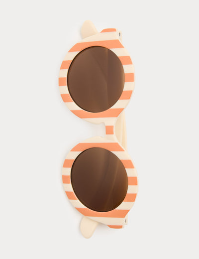 M&S Kids' Round Stripe Sunglasses (S-L)- Buy online at McGrocer