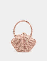 M&S Kids' Shell Frame Handheld Straw Bag- Buy online at McGrocer
