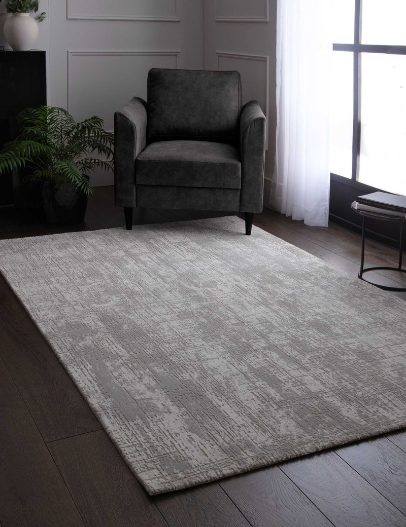 Asiatic Kuza abstract woven rug multi-dimensional pile - British product