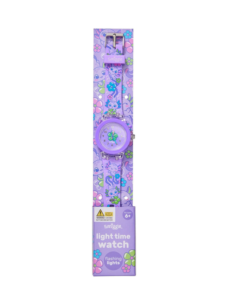 Smiggle Purple Realm light up watch (British brand)