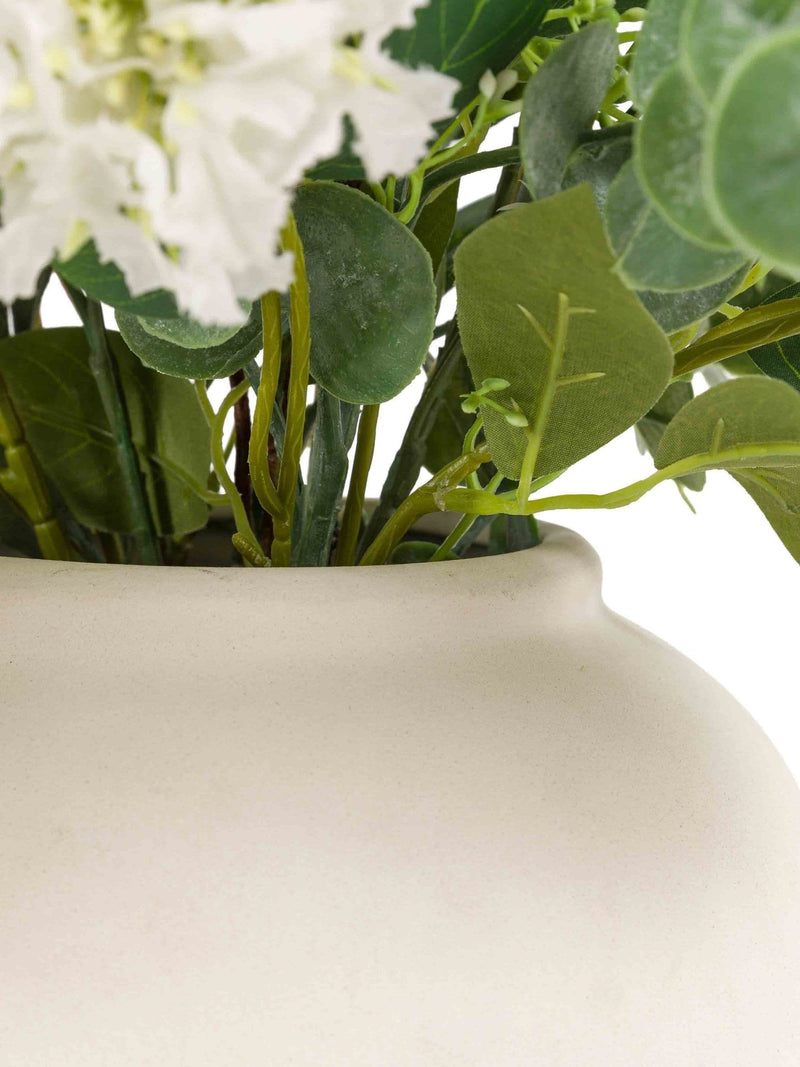 Gallery Home artificial eucalyptus vase arrangement green 72cm, UK version