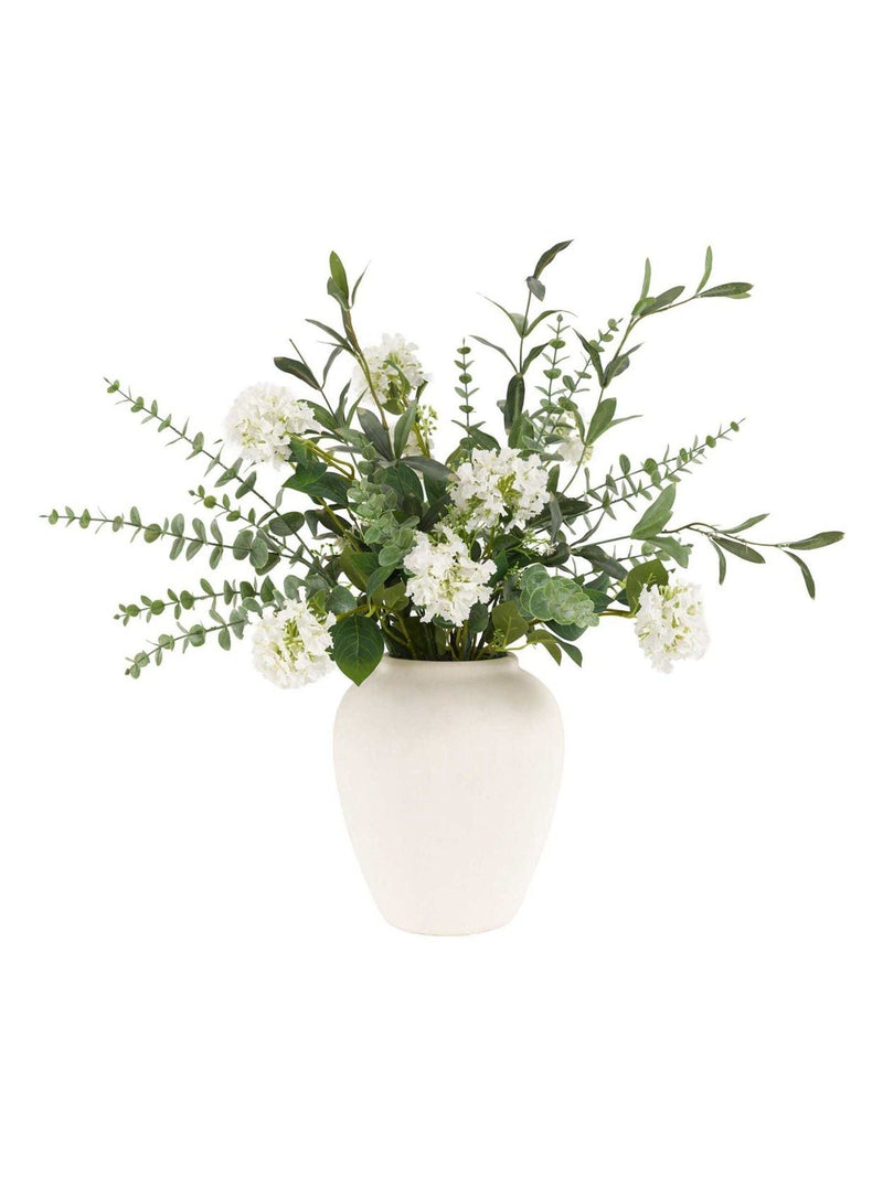 Gallery Home artificial eucalyptus vase arrangement green 72cm, UK version