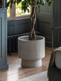 Gallery Home white footed planter 44.5cm - British product