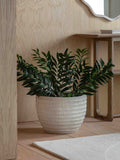 Gallery Home white ridged planter 33cm - British product