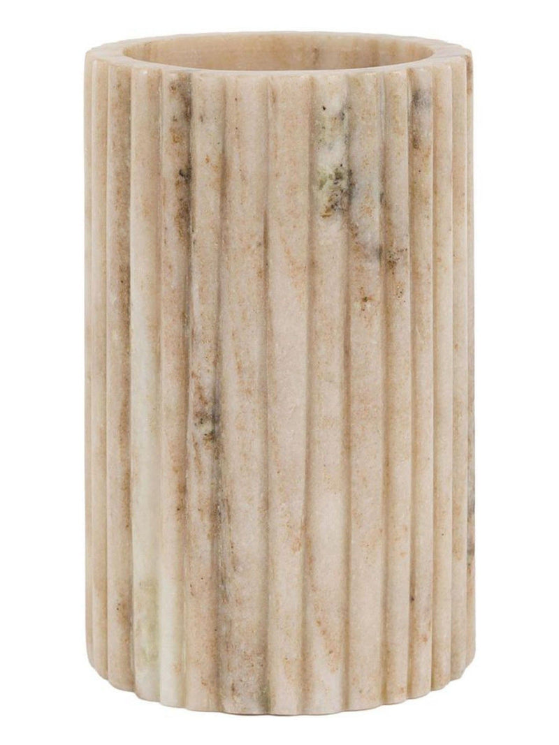 Gallery Home beige marble wine cooler, imported from the UK