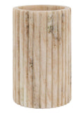Gallery Home beige marble wine cooler, imported from the UK