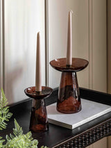 Next Gallery Home Black Glass Candle Holder- Buy online at McGrocer