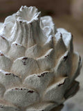 Gallery Home white rustic artichoke sculpture, UK version