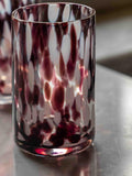 Gallery Home brown confetti highball glasses 15cm - British product