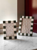 Gallery Home checkered photo frame 19cm x 14cm - British product