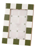 Gallery Home checkered photo frame 19cm x 14cm - British product