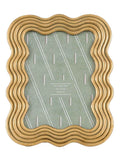 Gallery Home gold wavy photo frame - British product