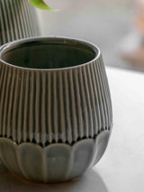Next Gallery Home Green Ceramic Indoor Planter- Buy online at McGrocer