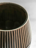 Gallery Home green ceramic planter 15cm height - British product
