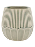 Gallery Home green ceramic planter 15cm height - British product