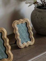 Next Gallery Home Gold Wavy Photo Frame- Buy online at McGrocer