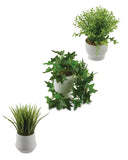 Kirkton House LED artificial plant with warm white glow - British product