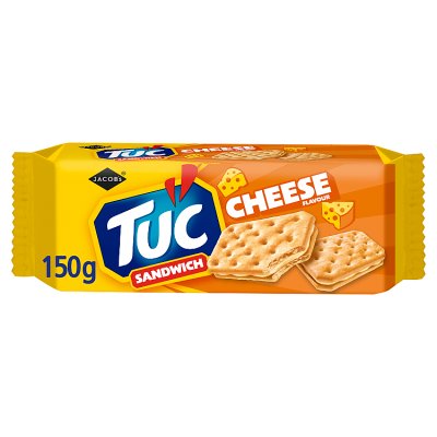 Jacob's TUC cheese sandwich crackers 150g, UK version