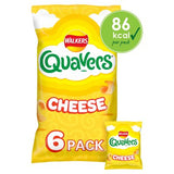 Walkers Quavers cheese crisps multipack 6x16g, UK version