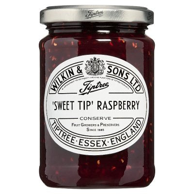 Tiptree raspberry conserve 340g (British brand)