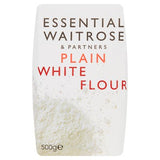 Waitrose Essential plain white flour 500g, imported from the UK