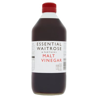 Waitrose malt vinegar 568ml, imported from the UK