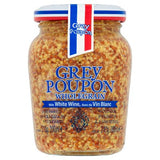 M&S Grey Poupon Wholegrain Mustard with White Wine 210g- Buy online at McGrocer