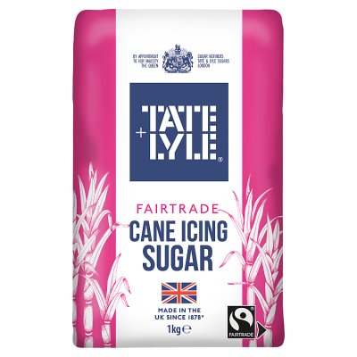 Tate & Lyle Fairtrade icing sugar 1kg - British product