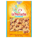 La Perruche pure cane rough cut sugar cubes 500g (British brand)