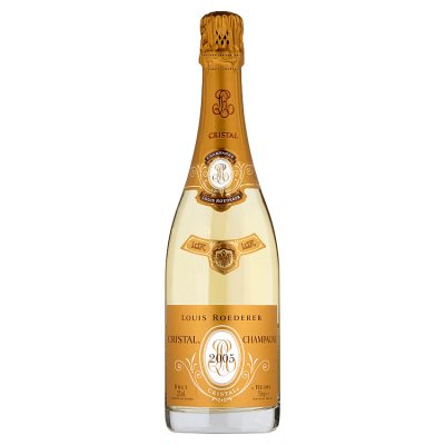 Louis Roederer Cristal champagne 75cl, imported from the UK