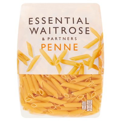 Waitrose Essential penne pasta 1kg (British brand)