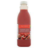 Waitrose tomato juice 1 litre, imported from the UK