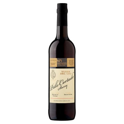 Waitrose No.1 palo cortado sherry wine 75cl, UK version