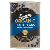 Epicure canned organic black beans 400g - British product