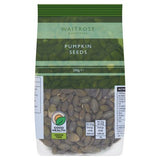 Waitrose pumpkin seeds 200g for salads and baking (British brand)