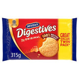 McVitie's original digestive biscuits 720g twin pack - British product