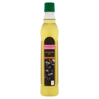 Waitrose grapeseed cooking oil 500ml - British product