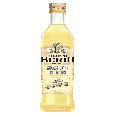 Filippo Berio mild light olive oil 500ml (British brand)
