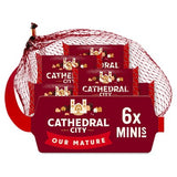 Cathedral City mini mature cheddar cheeses 6x20g - British product