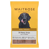 Waitrose Meaty Strips chicken dog treats 200g - British product