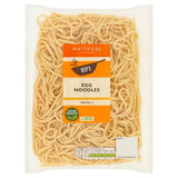 Waitrose egg noodles 275g pack, imported from the UK