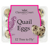 Clarence Court quail eggs 12 pack (British brand)