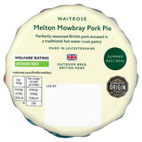 Waitrose Melton Mowbray pork pie 290g (British brand)