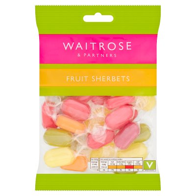 Waitrose fruit sherbets 200g, imported from the UK