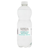 Waitrose Essential sparkling natural mineral water 500ml, imported from the UK