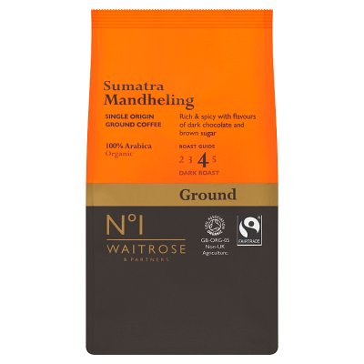 No.1 Sumatra Mandheling ground coffee 227g (British brand)
