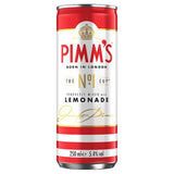 Pimm's No.1 and lemonade premix can 250ml - British product