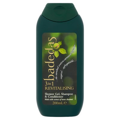 Badedas 3-in-1 revitalising shower gel 200ml (British brand)